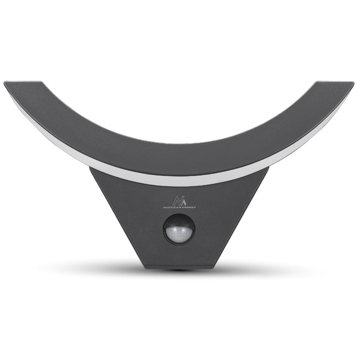Maclean LED-lampa med rörelsesensor, infraröd rörelsesensor, grå, 10 W, IP54, 800 lm, MCE290 GR, 4 st