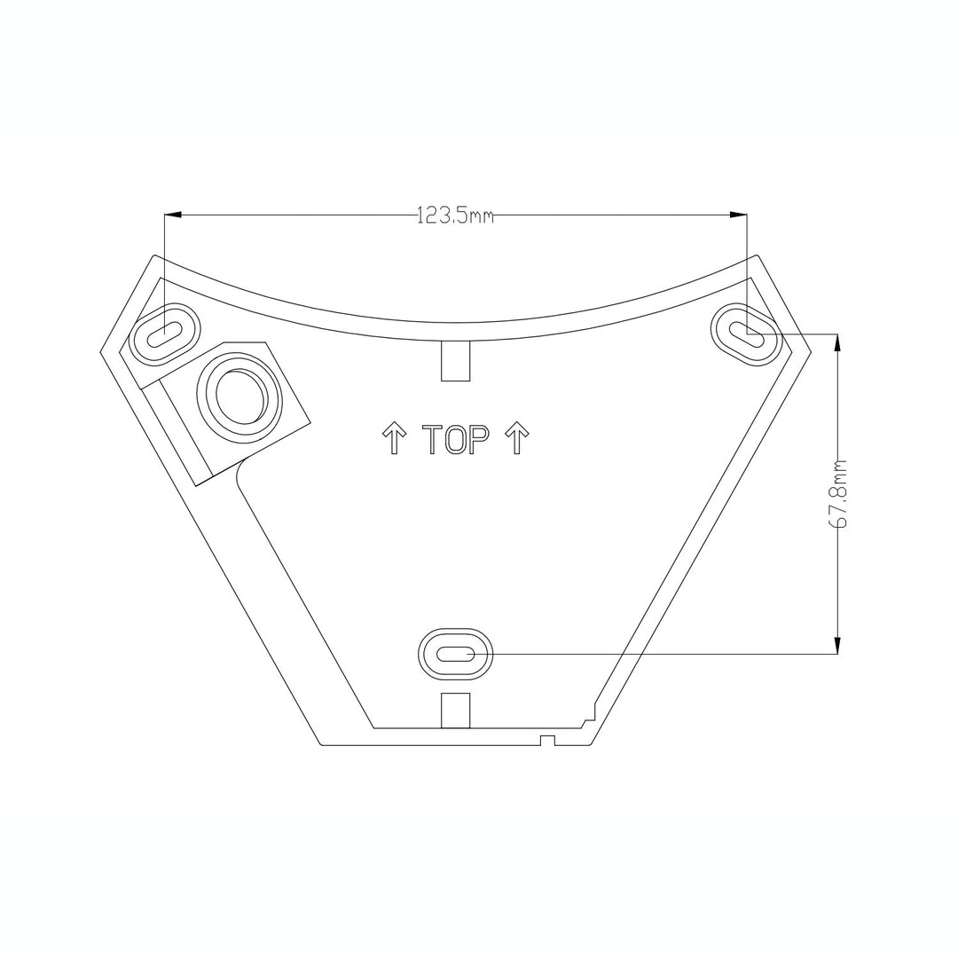 Maclean LED-lampa med rörelsesensor, infraröd rörelsesensor, svart, 10 W, IP54, 800 lm, MCE290 B, 4 st