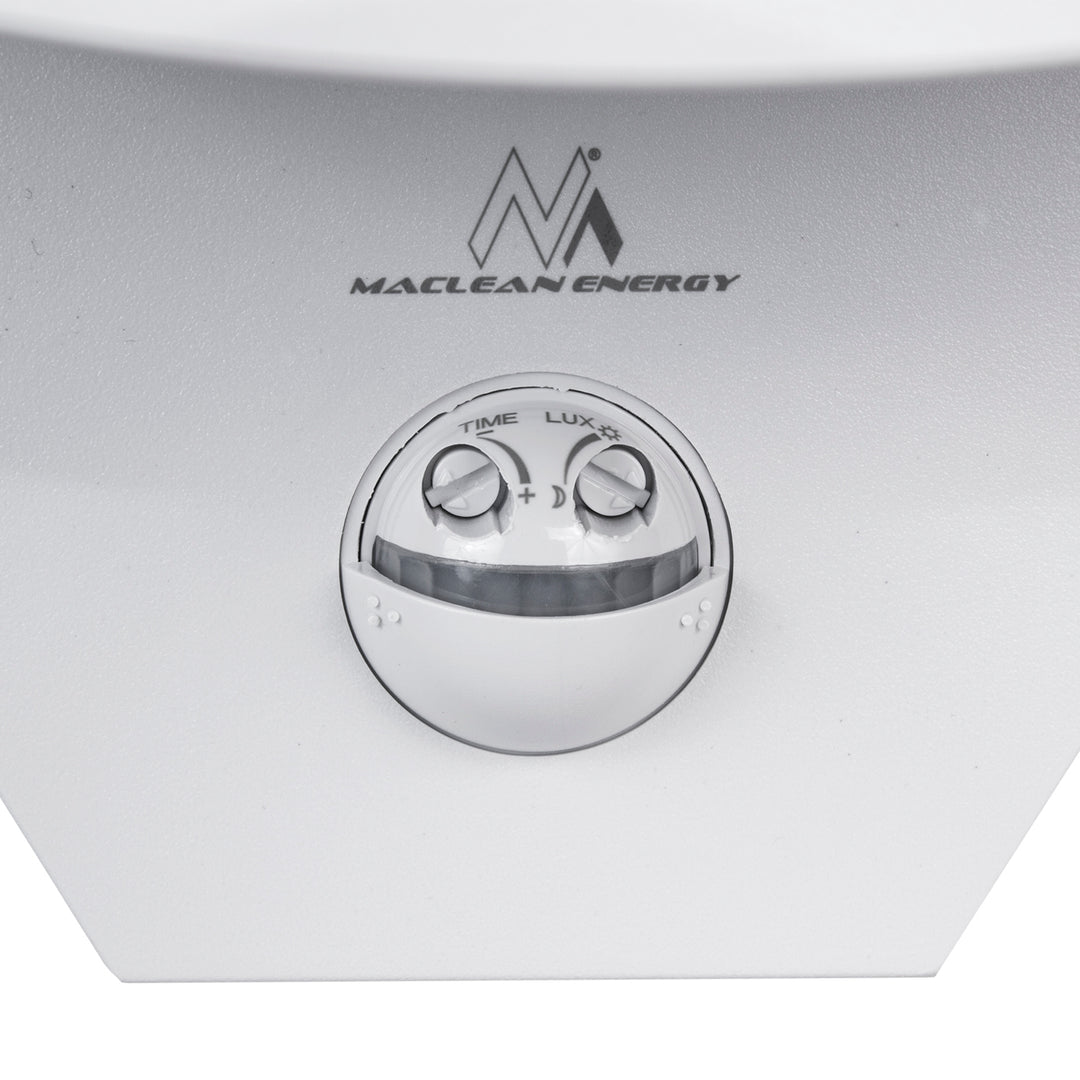 Maclean LED-lampa med rörelsesensor, PIR-sensor, vit, 10 W, IP54, 800 lm, MCE290 W, 4 st