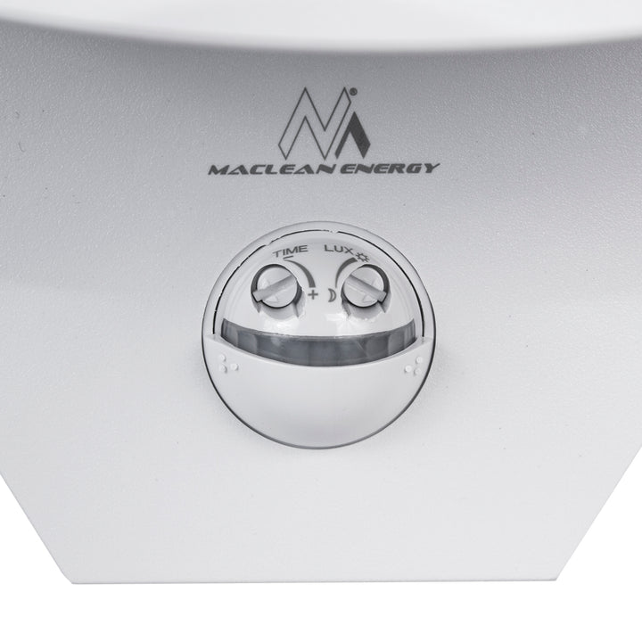 Maclean LED-lampa med rörelsesensor, PIR-sensor, vit, 10 W, IP54, 800 lm, MCE290 W, 4 st
