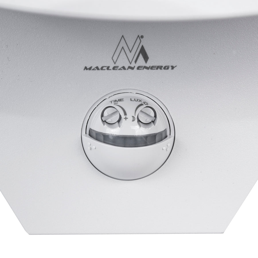 Maclean LED-lampa med rörelsesensor, PIR-sensor, vit, 10 W, IP54, 800 lm, MCE290 W, 4 st