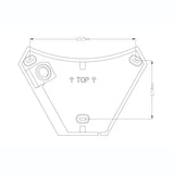 Maclean LED-lampa med rörelsesensor, PIR-sensor, vit, 10 W, IP54, 800 lm, MCE290 W, 4 st