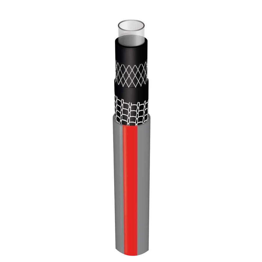 Vartco trädgårdsslang, 6-lagers, flexibel, diameter 1/2", längd 100 m, Professional Plus