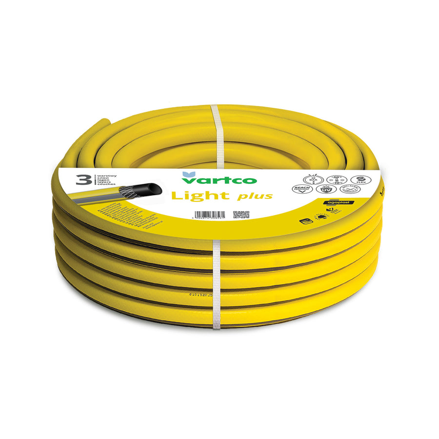Vartco trädgårdsslang, 4-lagers, flexibel, diameter 1", längd 30 m, Light Plus