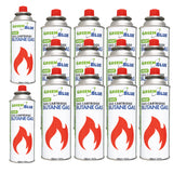14 gaspatroner à 227 g GreenBlue. Certifikat: Pi 0875, uppfyller standarden EN 417, butan, användningstemperatur -10 °C till +40 °C, GB227