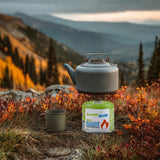 6 st. GreenBlue-gaspatroner à 500 g. Certifikat: Pi 0437, uppfyller EN417, butan-propan, användningstemperatur -10 °C till +40 °C, gängad ventil 7/16'' GB499