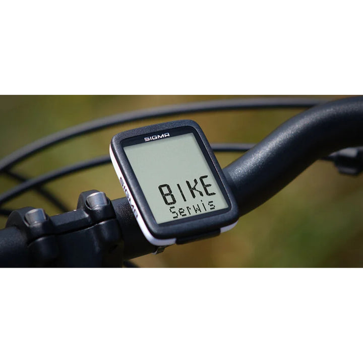 Cykelcomputer Sigma BC 10.0 WR, vattentät, väderbeständig, stor och tydlig display, 10 funktioner