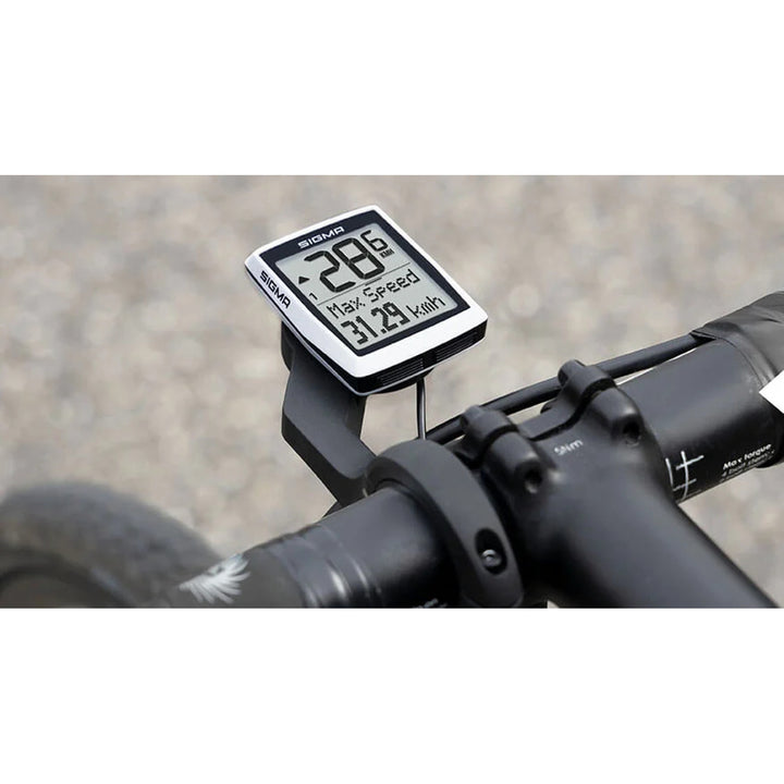 Cykelcomputer Sigma BC 12.0 WL, vattentät, väderbeständig, stor och tydlig display, 12 funktioner