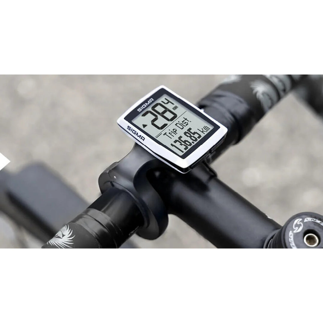 Cykelcomputer Sigma BC 12.0 WL, vattentät, väderbeständig, stor och tydlig display, 12 funktioner