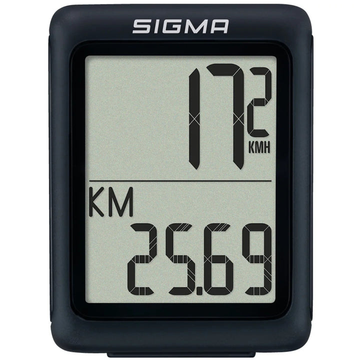Cykelcomputer Sigma BC 5.0 WR, vattentät, väderbeständig, stor och tydlig display, 5 grundläggande funktioner