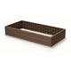 Prosperplast Base Woody trädgårdskant, 149 x 75 cm, väderbeständig, modulär konstruktion, färg: brun, IBWR-7587U
