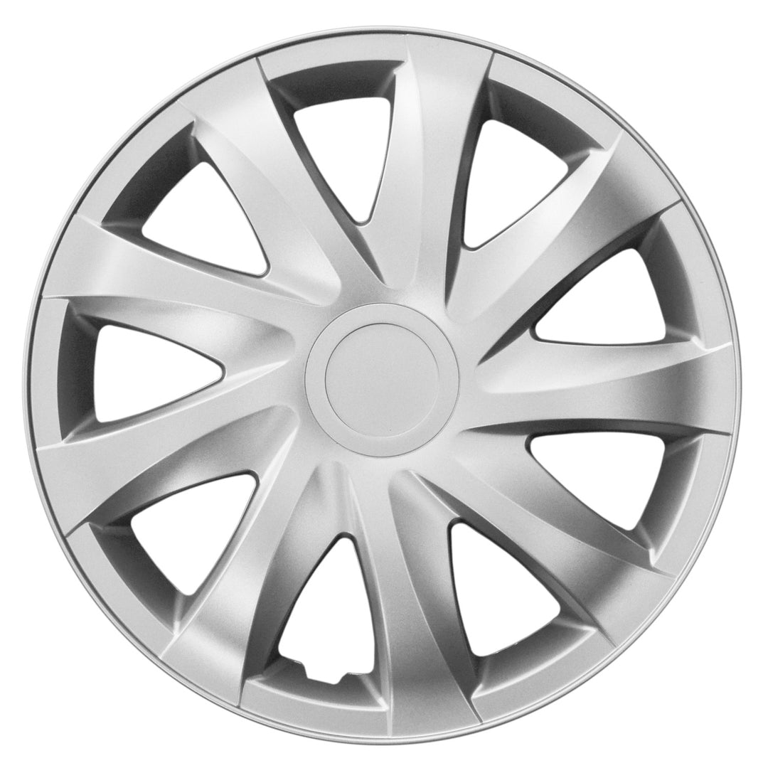 Universell hjulkapsel 14'' NRM Draco, silver, 1 st