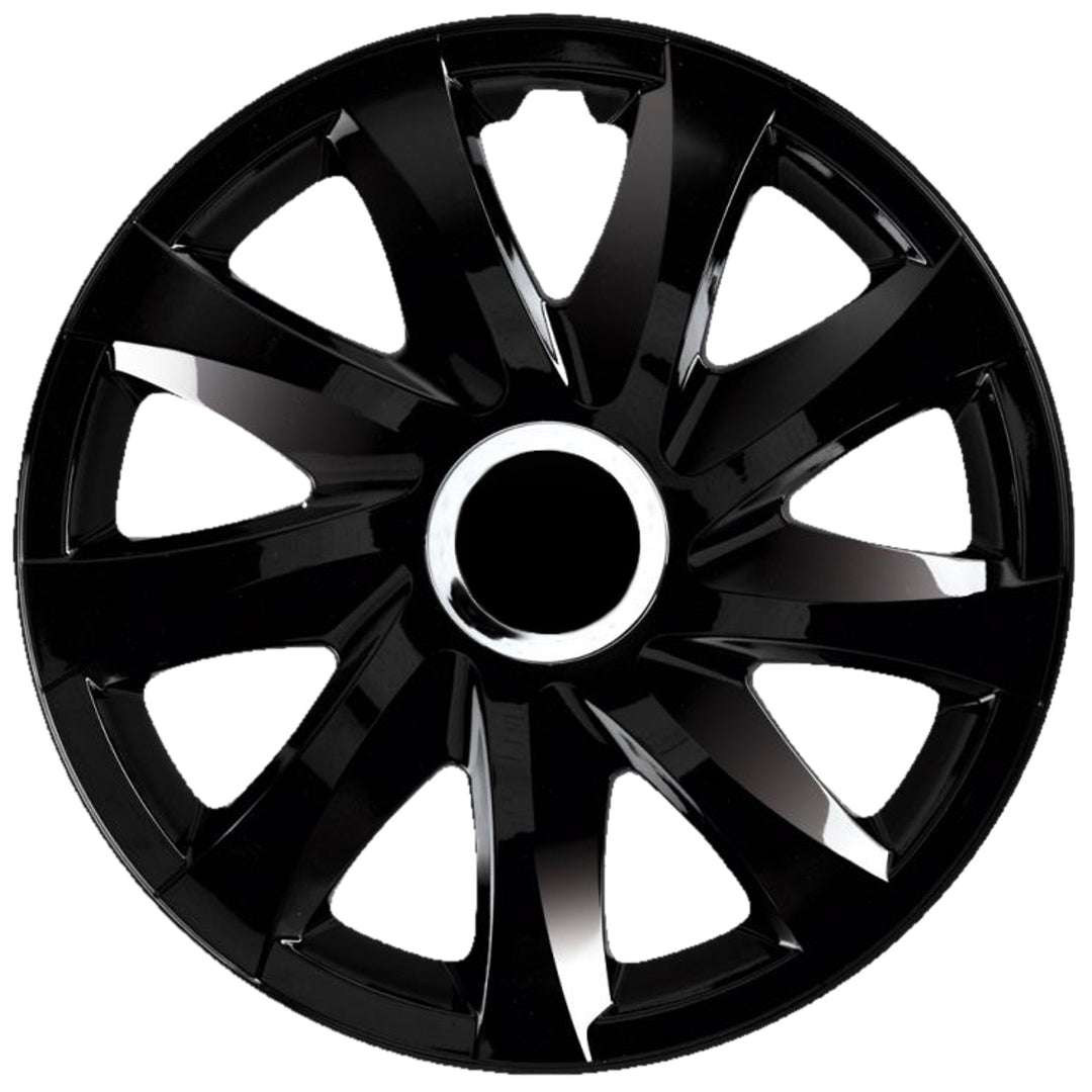 Universell hjulkapsel 16'' NRM Drift, svart lack, 1 st