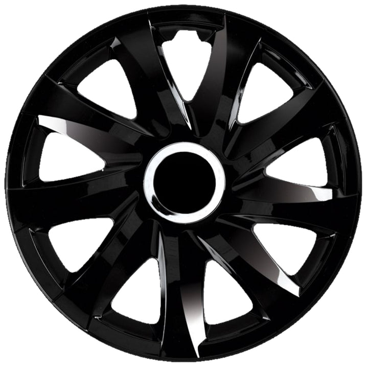Universell hjulkapsel 16'' NRM Drift, svart lack, 1 st