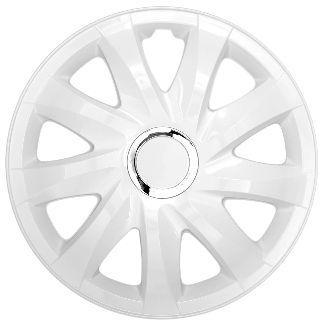 Universell hjulkapsel 14'' NRM Drift, vit lack, 1 st