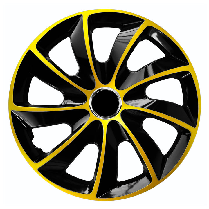 Universell hjulkapsel 16'' NRM Stig Extra, svart-guld, 1 st