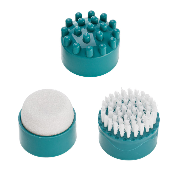 Adler fotmassager, bubbel-, vibrations- och värmemassage, infraröd, 4 rullar + 3 munstycken, AD 2167 White