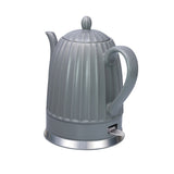 Maestro elektrisk vattenkokare i keramik, grå, effekt 1500 W, volym 1,5 l, vridbar bas, vattennivåindikator, nätsladd 65 cm, MR-077