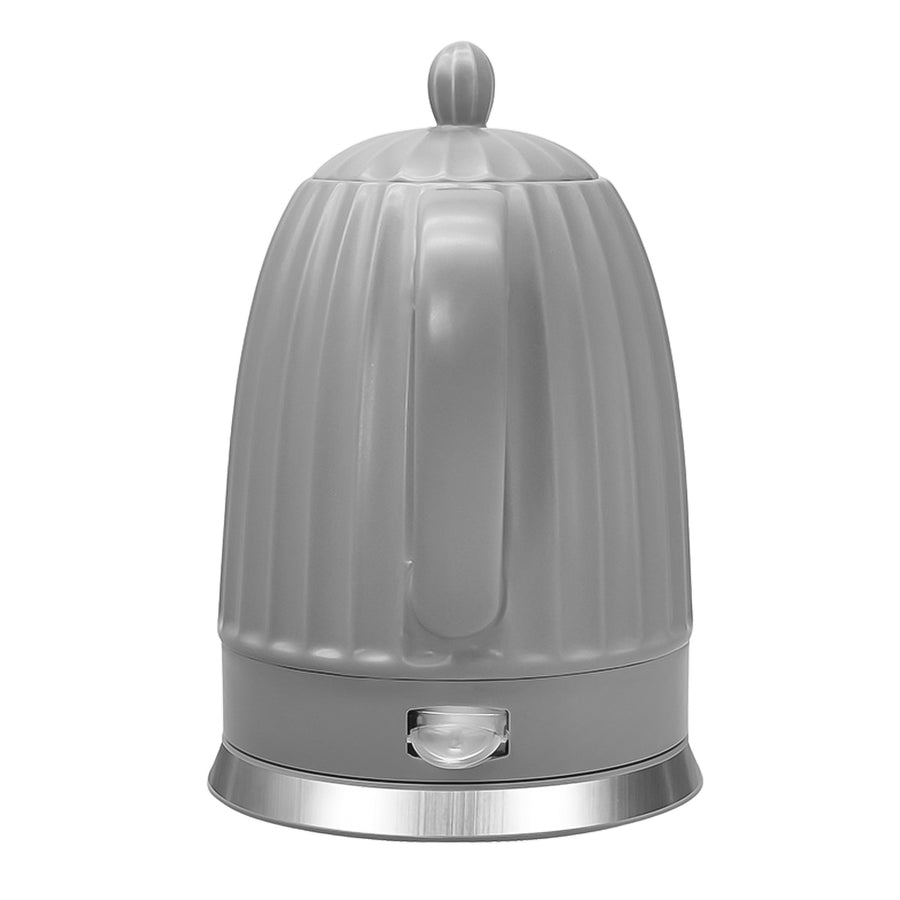 Maestro elektrisk vattenkokare i keramik, grå, effekt 1500 W, volym 1,5 l, vridbar bas, vattennivåindikator, nätsladd 65 cm, MR-077