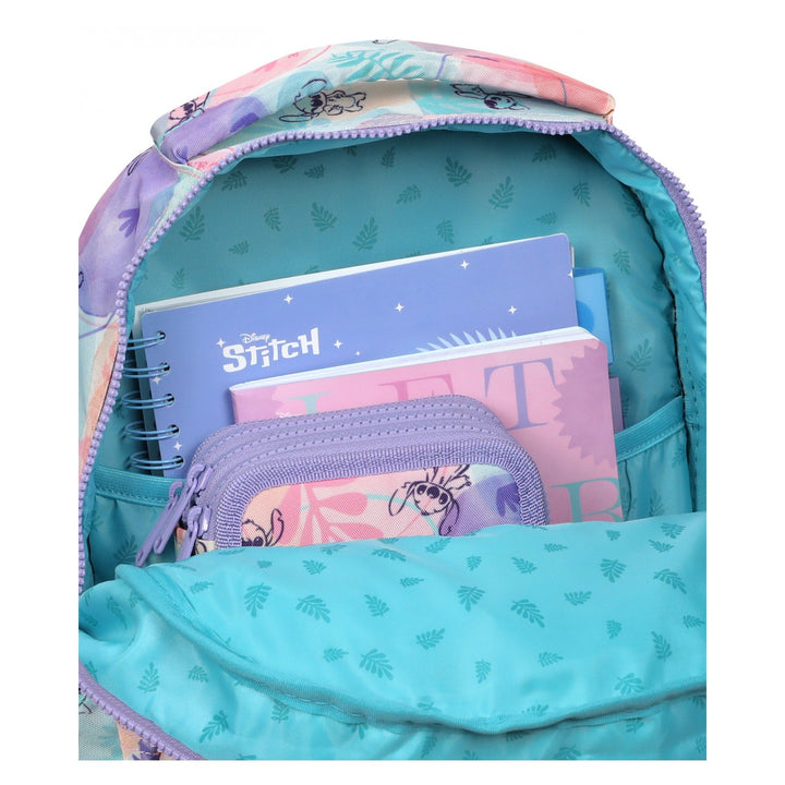 Stitch Coolpack-skolpaket, ryggsäck med två fack (15 tum), pennfodral Jumper 3 samt en sportväska för skor