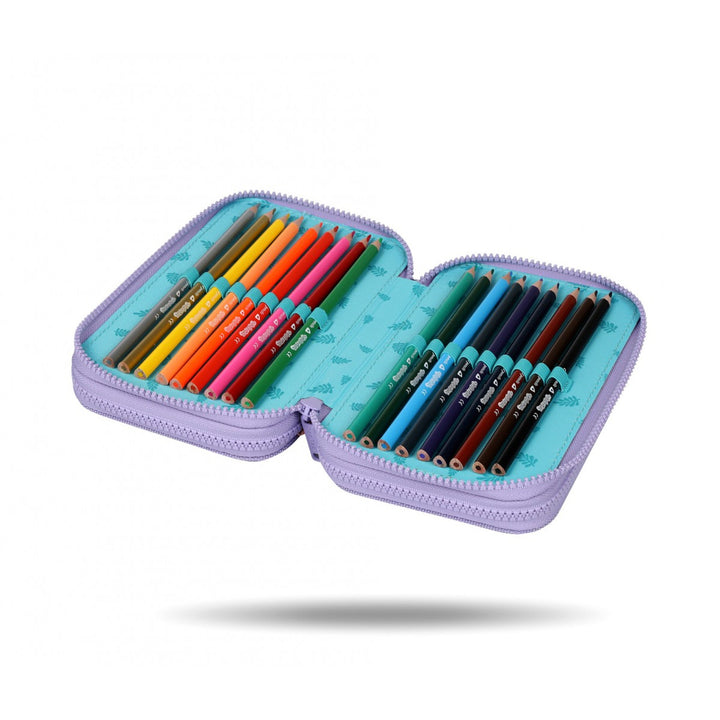 Stitch Coolpack-skolpaket, ryggsäck med två fack (15 tum), pennfodral Jumper 3 samt en sportväska för skor