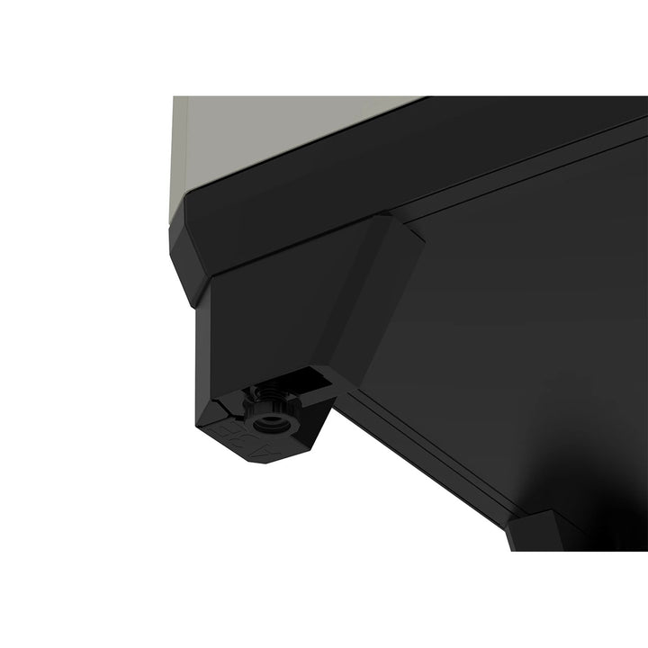 Keter Planet avfallssorteringsskåp, volym 2 x 110 l, grå, 68 x 39 x 92 cm, 246640