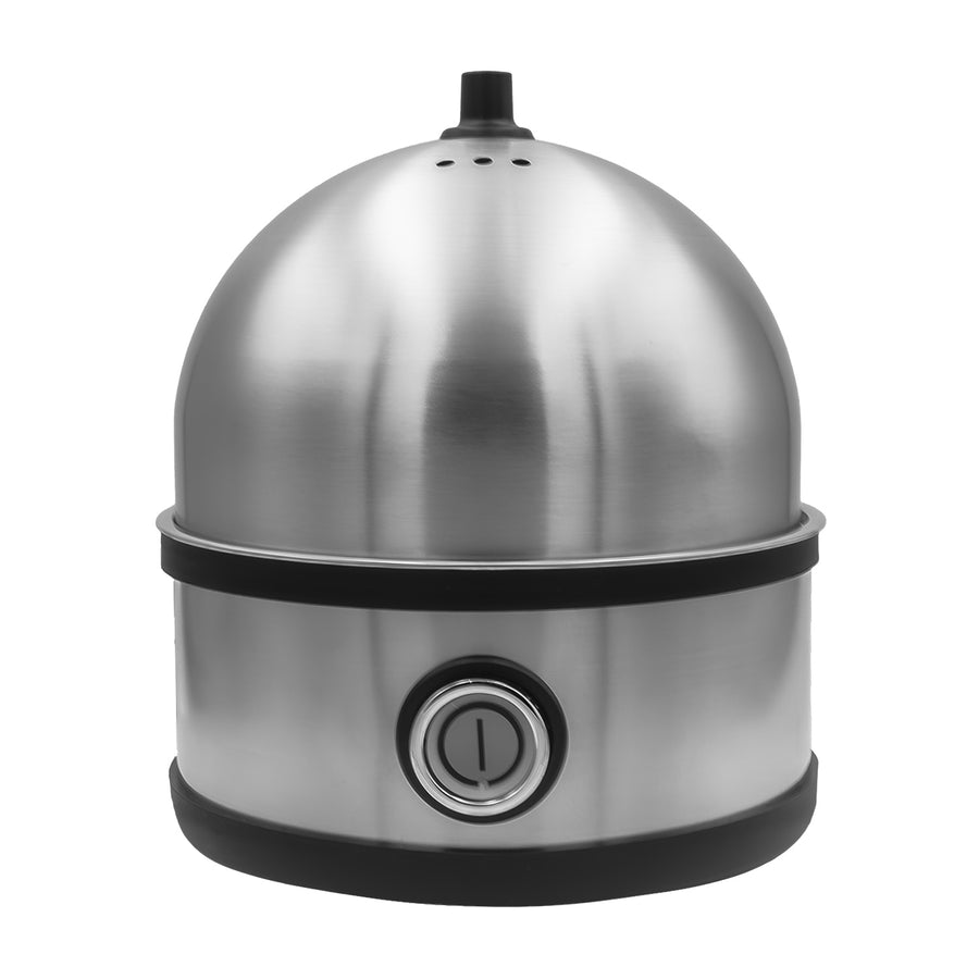 GreenBlue äggkokare i rostfritt stål, effekt 200 W, för upp till 7 ägg, måttskål, 220–240 V~, 50/60 Hz, GB357