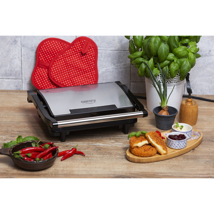 Camry elektrisk grill, non-stick-plattor, maxeffekt 2100 W, CR 3044