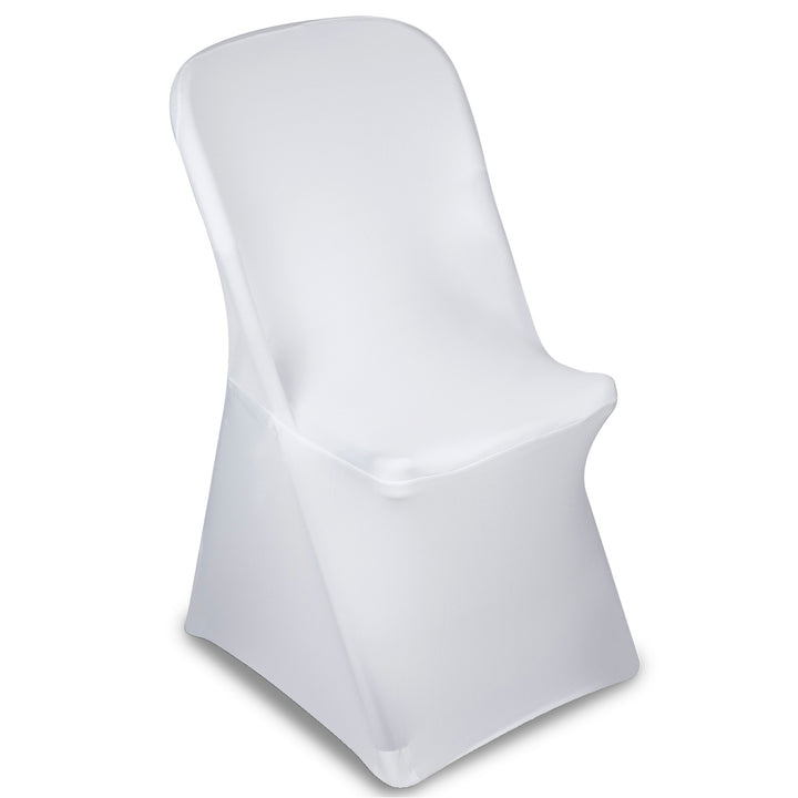 Stolsöverdrag för cateringstol, vitt, GreenBlue, 88x50x45 cm, spandex, GB374, 4 st