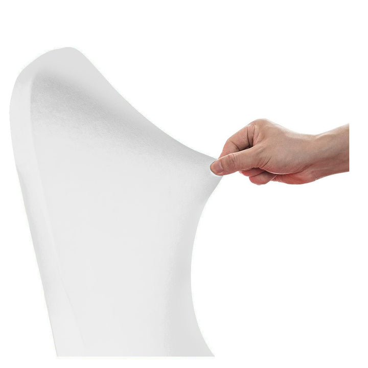 Stolsöverdrag för cateringstol, vitt, GreenBlue, 88x50x45 cm, spandex, GB374, 4 st