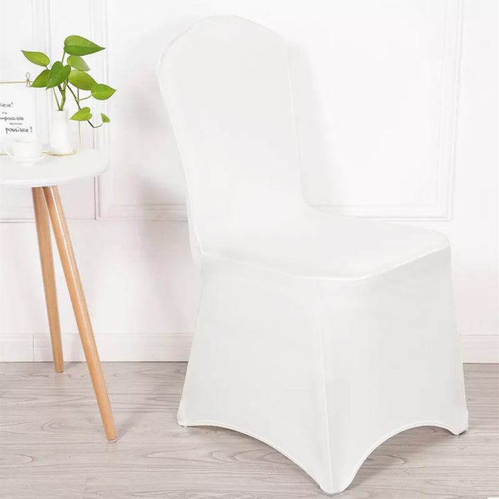 Stolsöverdrag för cateringstol, vitt, GreenBlue, 88x50x45 cm, spandex, GB374, 2 st