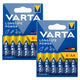 12 st R-06/R06/AA/LR06-batterier, 1,5 V, VARTA Longlife Power, alkaliska