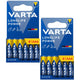 12 st R-03 R03 AAA LR06 1,5 V VARTA Longlife Power alkaliska batterier