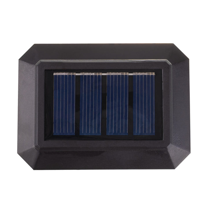 GreenBlue solcellsdriven LED-stolplampa, 60x40 mm, kuvertformad kåpa, 3200 K, GB125 WW, 4 st