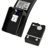 Maclean LED-fasadlampa, 800 lm, IP54, 10 W, naturvit ljusfärg (4000 K), svart, MCE343 B, 2 st