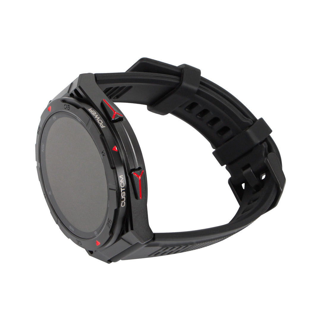 Smartklocka BLOW X14 Pro, 1,43-tums AMOLED-skärm, 490 mAh-batteri, GPS, 4 GB RAM och 256 MB lagringsutrymme, hälsofunktioner, armband i två färger, 89-016#