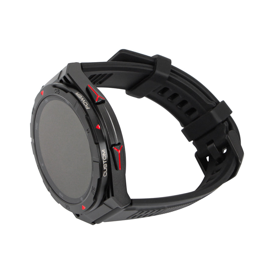 Smartklocka BLOW X14 Pro, 1,43-tums AMOLED-skärm, 490 mAh-batteri, GPS, 4 GB RAM och 256 MB lagringsutrymme, hälsofunktioner, armband i två färger, 89-016#