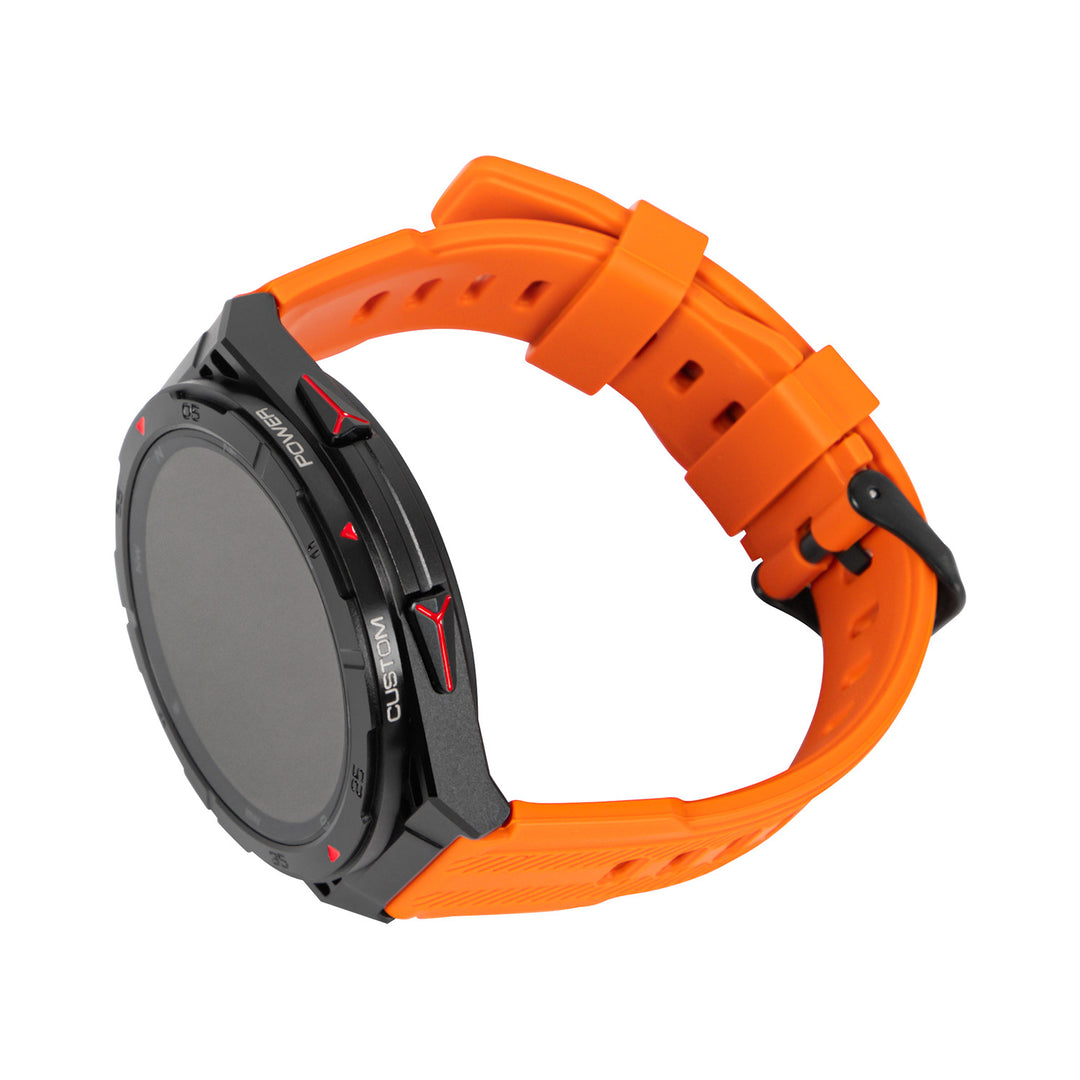 Smartklocka BLOW X14 Pro, 1,43-tums AMOLED-skärm, 490 mAh-batteri, GPS, 4 GB RAM och 256 MB lagringsutrymme, hälsofunktioner, armband i två färger, 89-016#