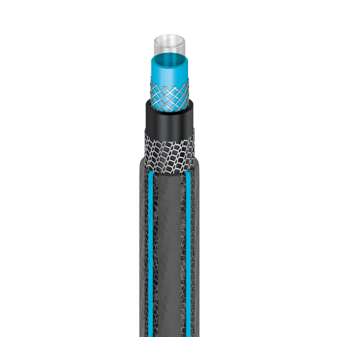 Slangvagn Cellfast Aluplus 1/2" 60 m + trädgårdsslang Cellfast Hobby ATS2 1/2" 25 m