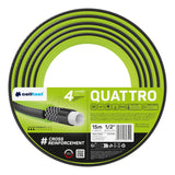 Slangvagn Cellfast Aluplus 1/2" 60 m + trädgårdsslang Cellfast Quattro 1/2" 15 m + set med rak sprinkler Cellfast Basic 1/2"