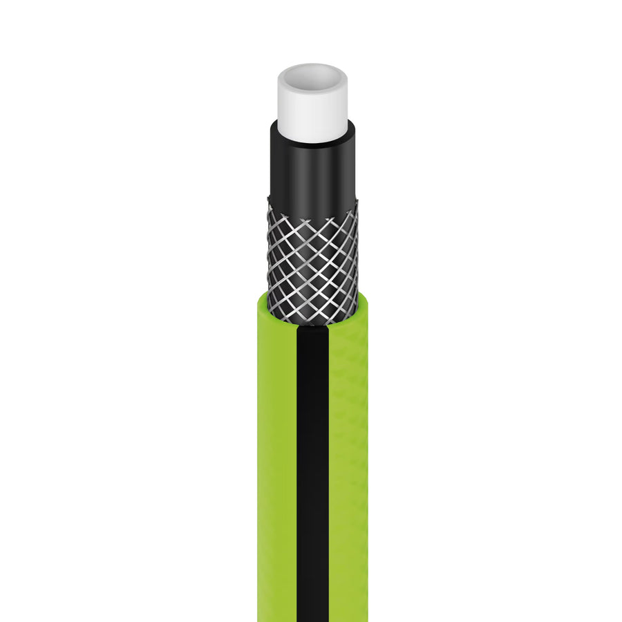 Slangvagn Cellfast Aluplus 1/2" 60 m + trädgårdsslang Cellfast Quattro 1/2" 25 m + set med rak sprinkler Cellfast Basic 1/2"