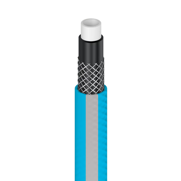 Cellfast Aluplus slangvagn 1/2" 60 m + Cellfast IDEAL trädgårdsslang 1/2" 30 m + Set med Cellfast Basic rak sprinkler 1/2"