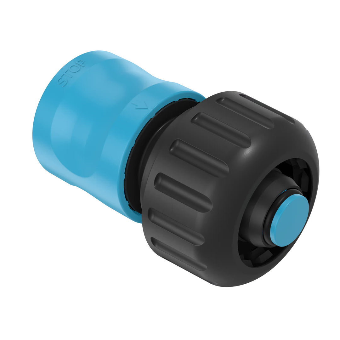 Cellfast Economic trädgårdsslang 3/4" 20 m + rak sprinkler + anslutning med invändig gänga 3/4" + genomgående snabbkoppling och avstängningsventil 3/4"