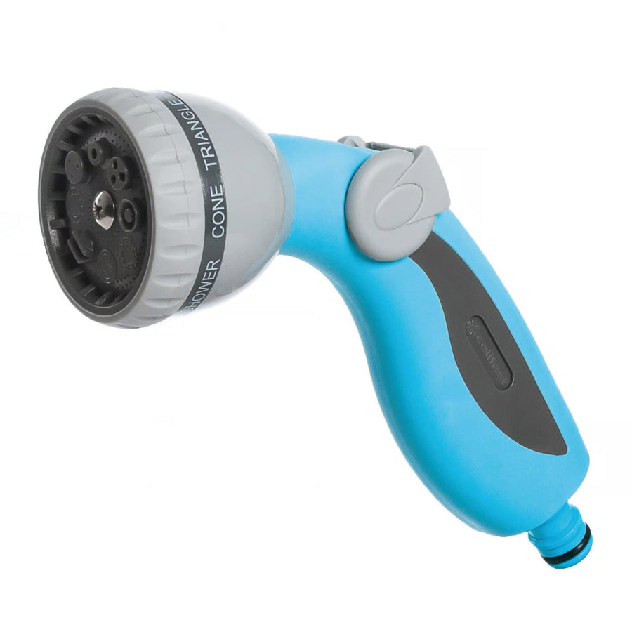Cellfast Economic trädgårdsslang 3/4" 50 m + snabbkoppling i mässing och genomgångskoppling 3/4" + anslutning med invändig gänga 3/4" + roterande sprinkler + pistolsprinkler