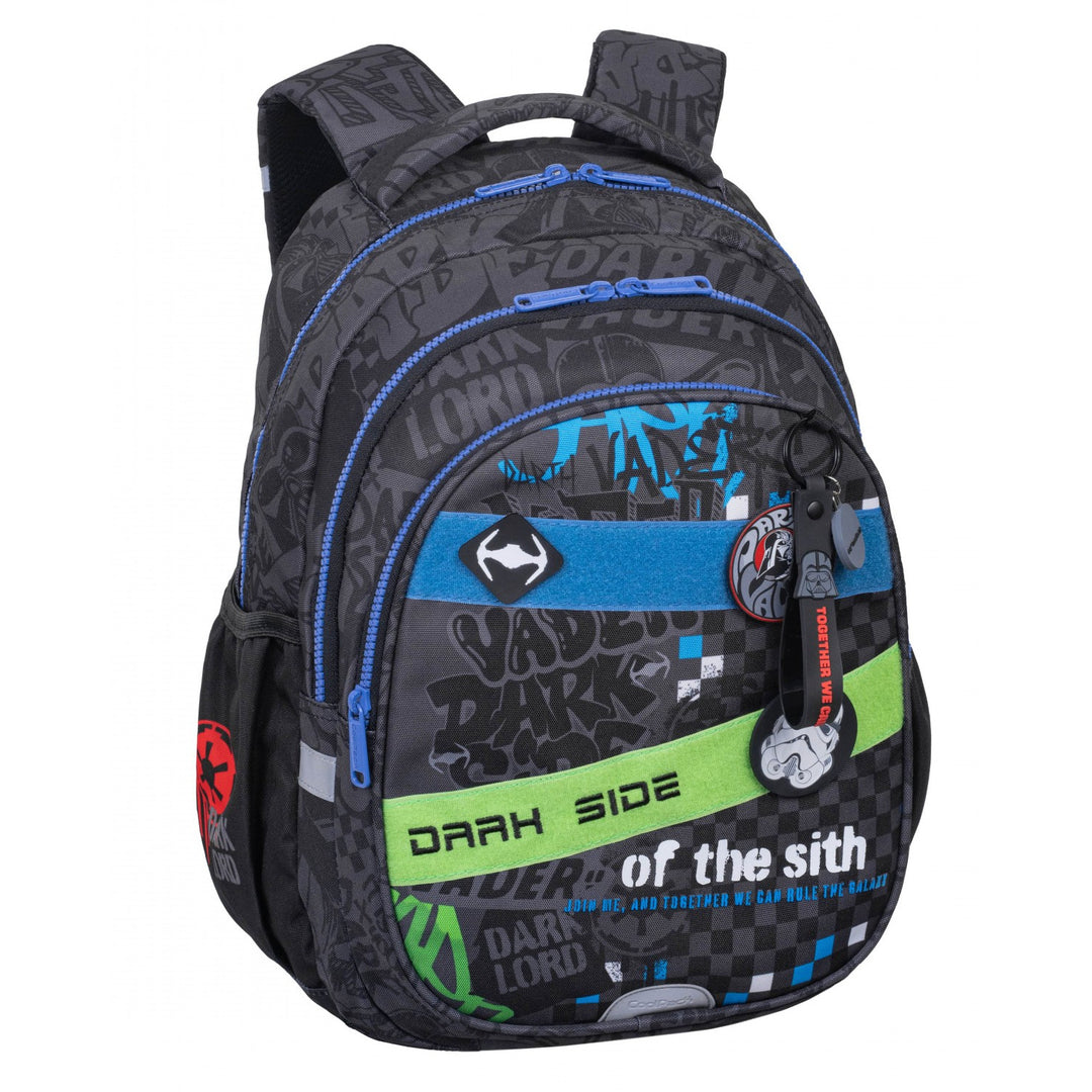 Star Wars Coolpack-skolset, ryggsäcken Jerry (15") med tre fack, formad rygg och justerbara axelremmar samt pennfodralet Jumper 3 med tillbehör