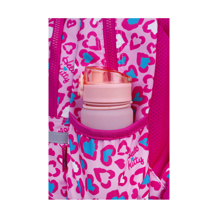 Hello Kitty Coolpack-skolset, ryggsäcken Jerry med 3 fack (15"), pennfodralet Jumper 3 med tillbehör samt en sportväska för skor
