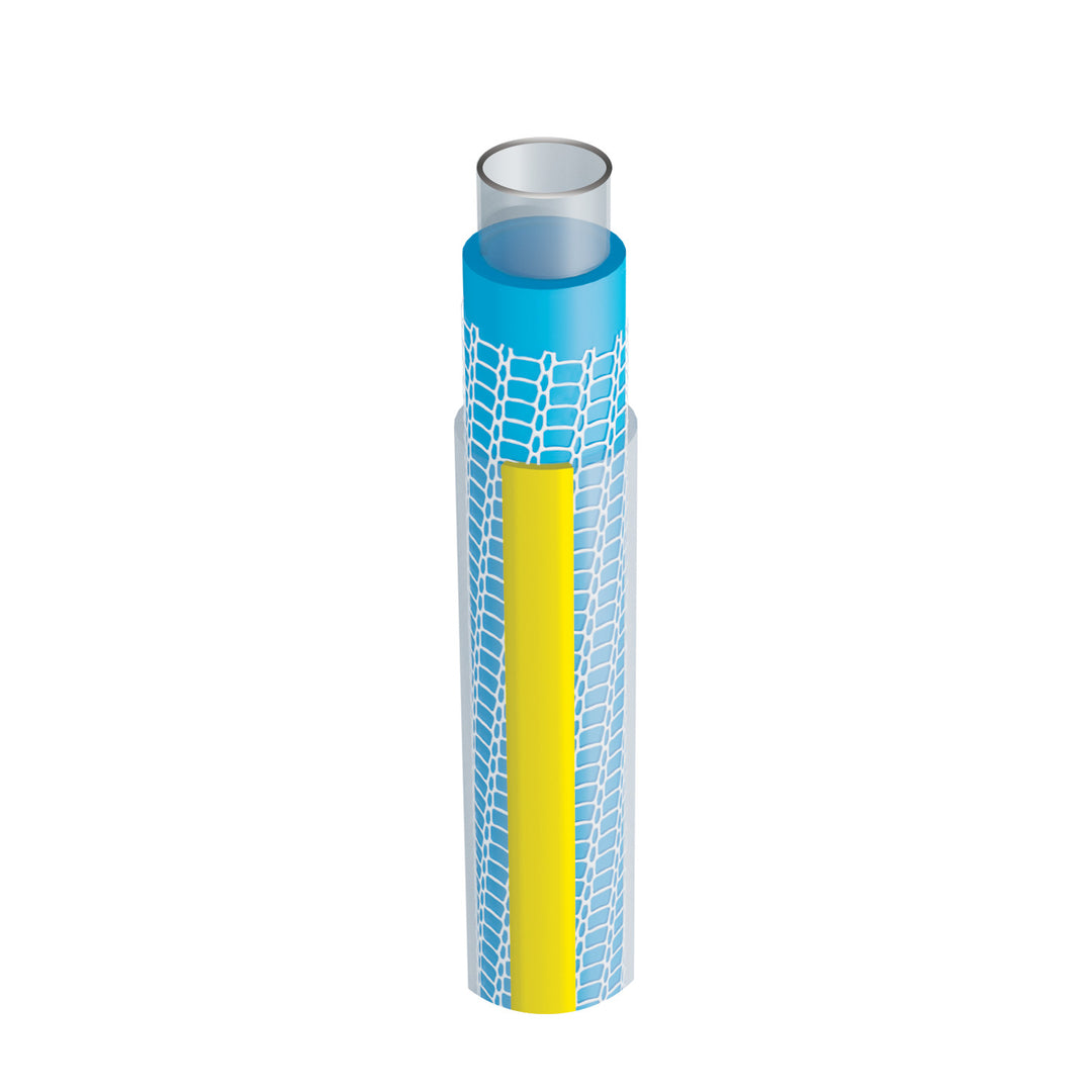 Vartco Professional trädgårdsslang 1" 50 m, 4-lagers, TFS-system