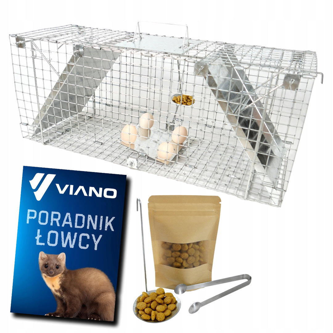 Levandefälla, fälla för mårdar, råttor, möss, minkar, vesslor, Viano P1
