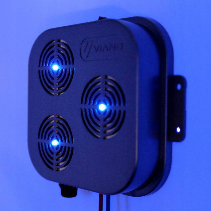 Bilavskräckare mot mårdar, gnagare, råttor och möss, Viano Power LED