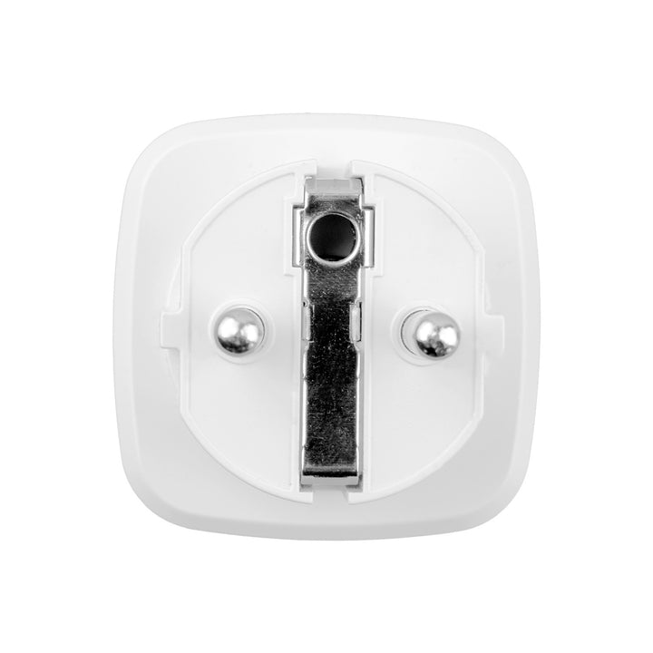 GreenBlue WiFi-styrd eluttag, Android/iOS/Alexa/Google Home, timer, effektmätare, max 16 A/3 840 W, GB735 W, 2 st